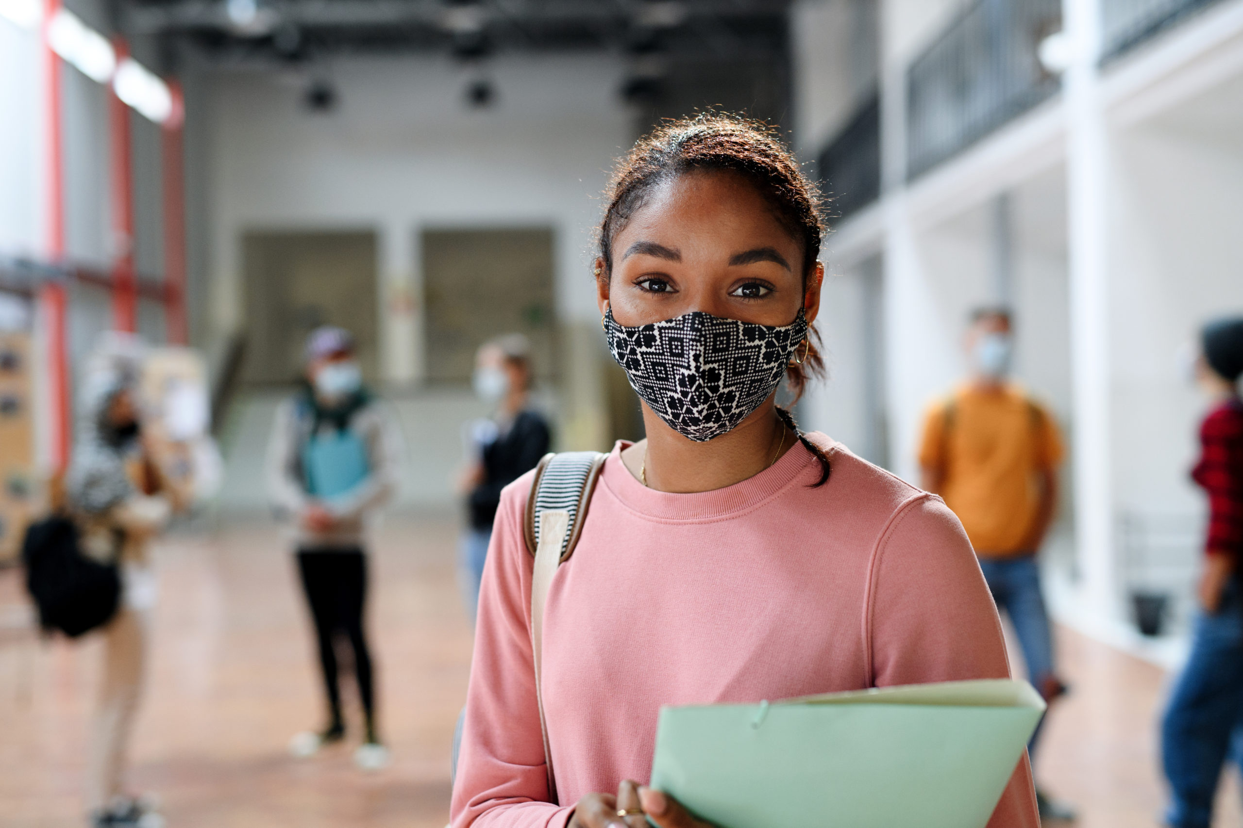 Portrait d'un étudiant au collège ou à l'université