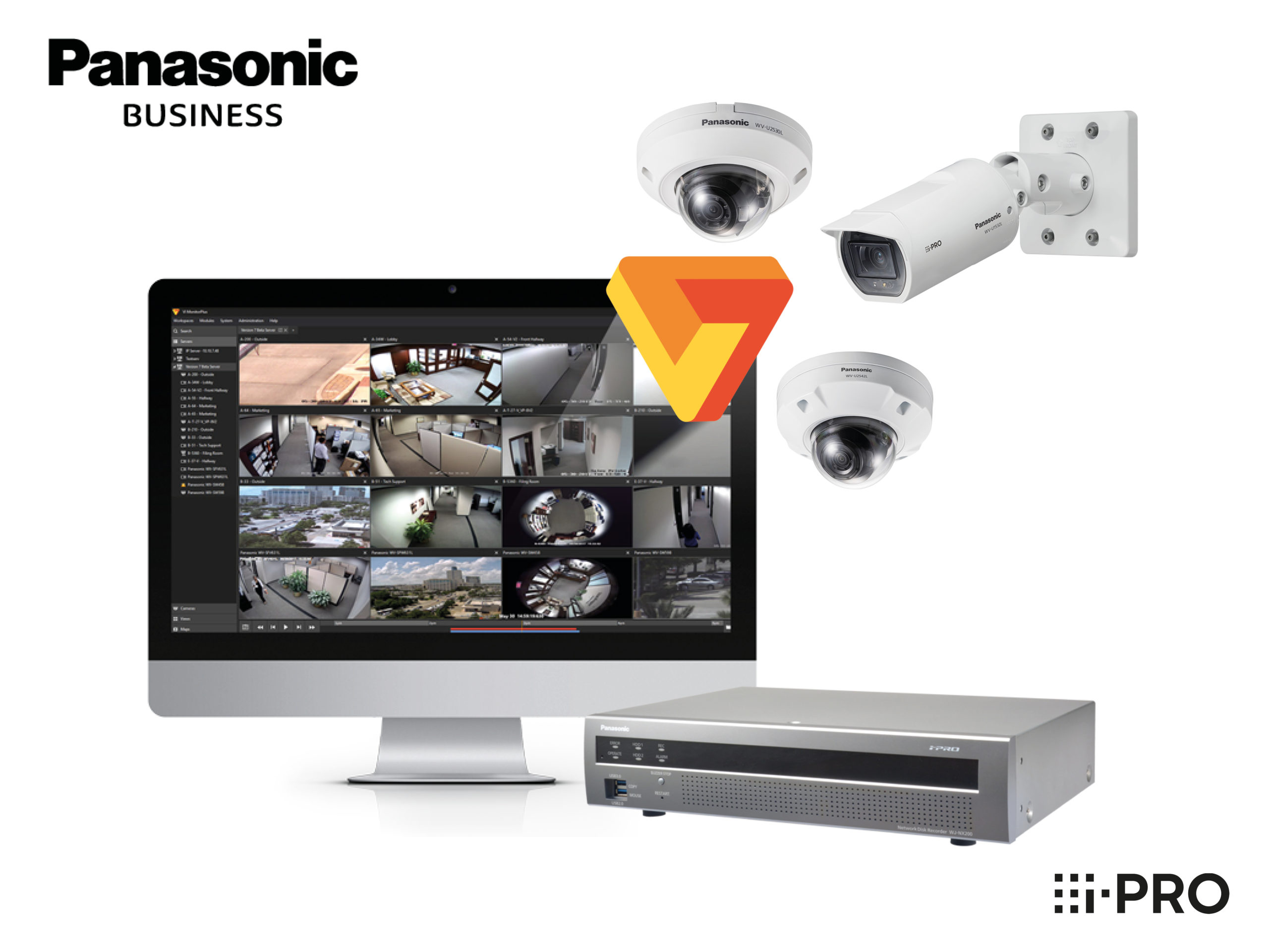 Visuel Vidéo Insight, un logiciel Panasonic Business, une marque partenaire et distribuée par SIPPRO Solutions IP Protection, distributeurs de solutions de sûreté et de sécurité pour les professionnels.