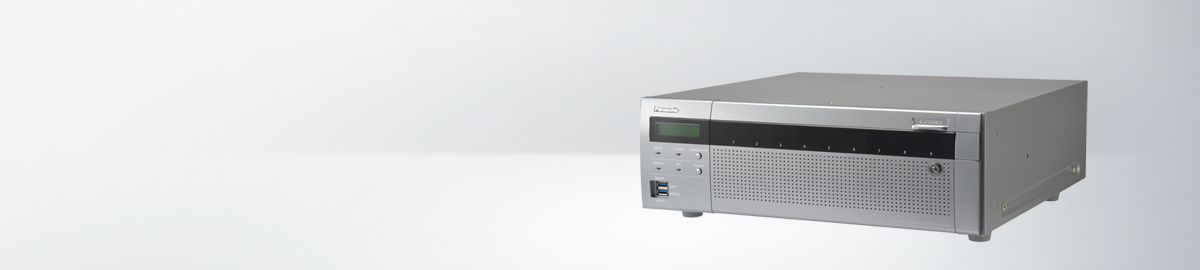 Visuel de l'enregistreur WJ-NX-400 Panasonic Business, une marque partenaire et distribuée par SIPPRO Solutions IP Protection, distributeurs de solutions de sûreté et de sécurité pour les professionnels.